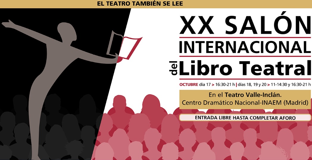 cartel XX salón del libro teatral
